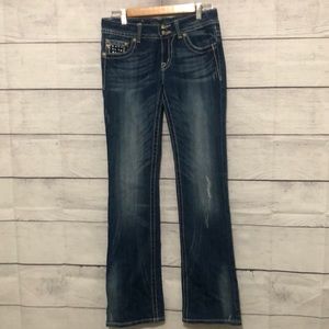 Miss Me boot cut jean size 29